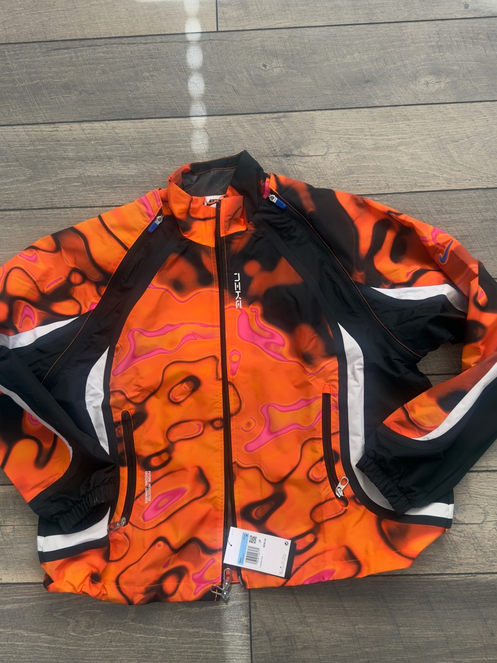 NIKE PROJECT F.R.O.G. STORM-FIT CONVERTIBLE TRACK JACKET size XL